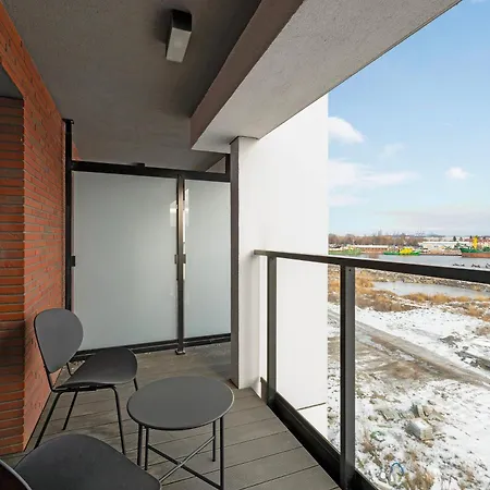 Nadmotlawie Estate Gym, Sauna & Parking By Downtown Apartment