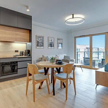 Apartment Nadmotlawie Estate Gym, Sauna & Parking By Downtown Gdansk