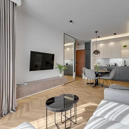 Nadmotlawie Estate Gym, Sauna & Parking By Downtown Apartment Gdansk
