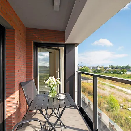 Nadmotlawie Estate Gym, Sauna & Parking By Downtown Gdansk