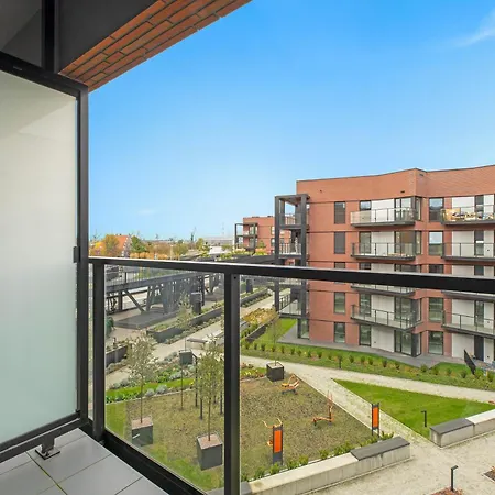 Nadmotlawie Estate Gym, Sauna & Parking By Downtown Apartment