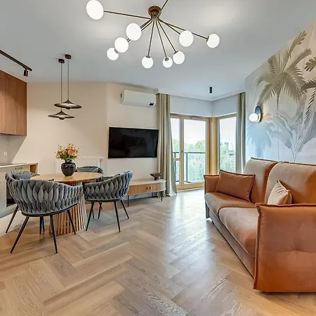 Nadmotlawie Estate Gym, Sauna & Parking By Downtown * Gdańsk