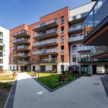 Apartman Nadmotlawie Estate Gym, Sauna & Parking By Downtown Gdańsk