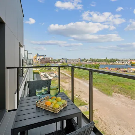 Apartahotel Nadmotlawie Estate Gym, Sauna & Parking By Downtown Gdansk
