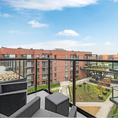 Nadmotlawie Estate Gym, Sauna & Parking By Downtown