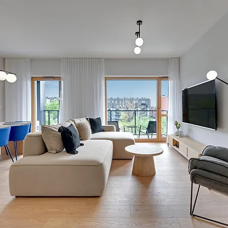 Nadmotlawie Estate Gym, Sauna & Parking By Downtown Apartment Gdansk