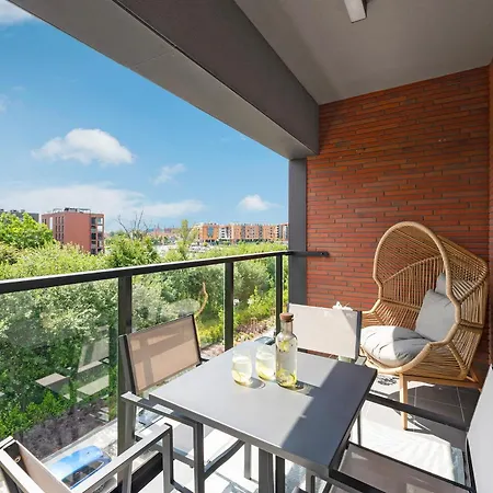 Nadmotlawie Estate Gym, Sauna & Parking By Downtown *