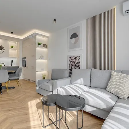 Nadmotlawie Estate Gym, Sauna & Parking By Downtown 公寓 格但斯克