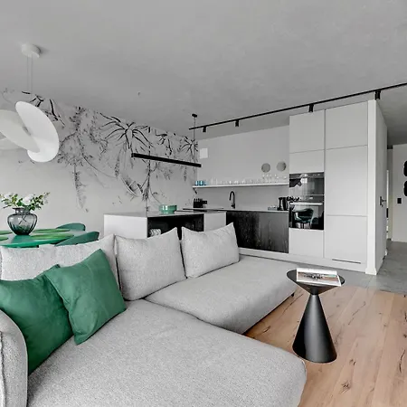 Nadmotlawie Estate Gym, Sauna & Parking By Downtown 公寓 格但斯克