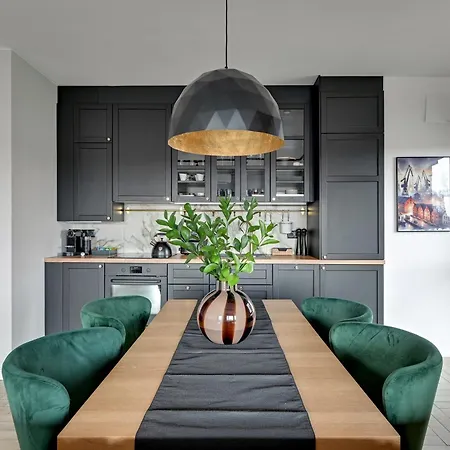 Nadmotlawie Estate Gym, Sauna & Parking By Downtown * 格但斯克