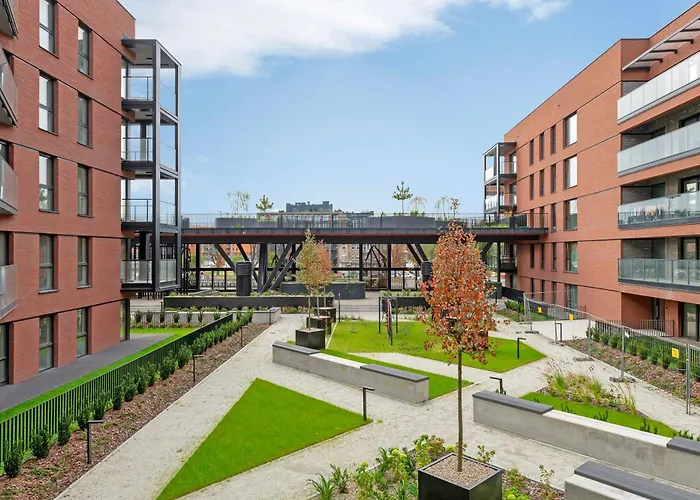 Nadmotlawie Estate Gym, Sauna & Parking By Downtown Appart hôtel Gdańsk