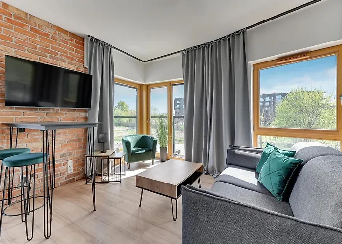 Nadmotlawie Estate Gym, Sauna & Parking By Downtown Апарт-отель 4*