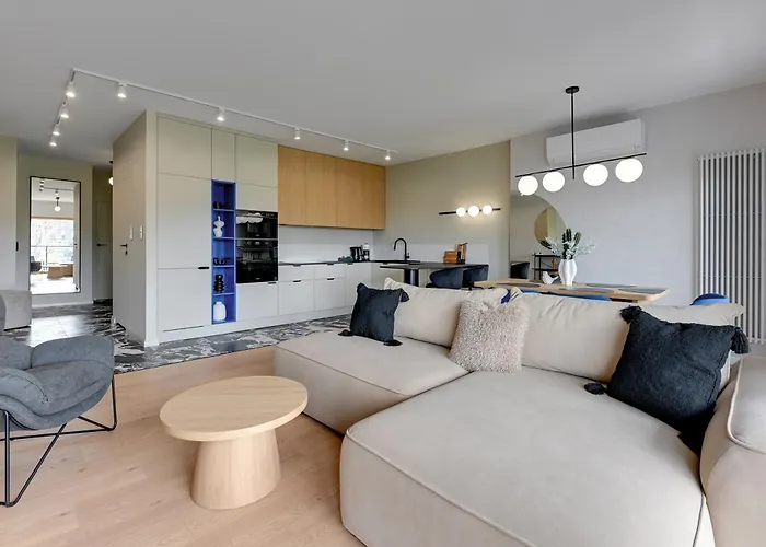 Nadmotlawie Estate Gym, Sauna & Parking By Downtown Appart hôtel