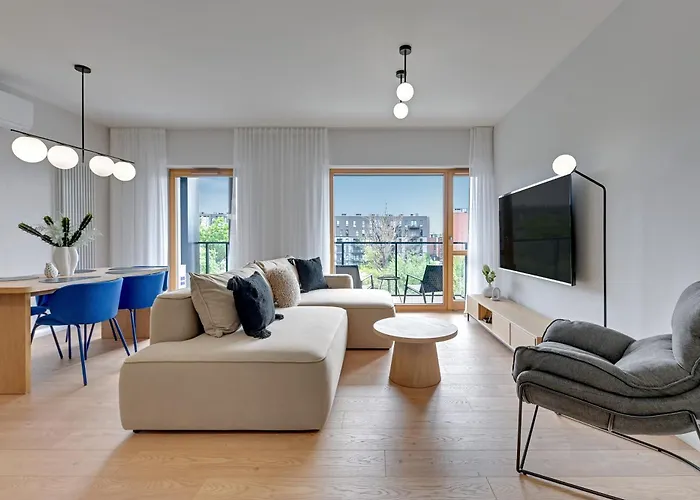 Nadmotlawie Estate Gym, Sauna & Parking By Downtown Appart hôtel Gdańsk