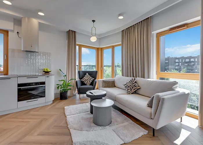 Апарт-отель Nadmotlawie Estate Gym, Sauna & Parking By Downtown