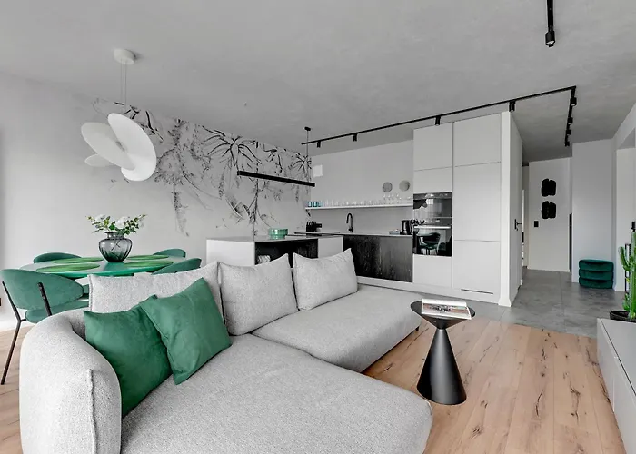 Nadmotlawie Estate Gym, Sauna & Parking By Downtown Апарт-отель Гданьск
