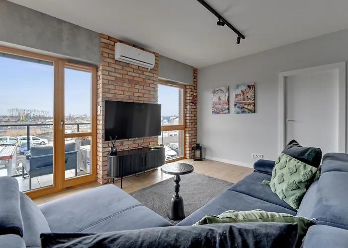 Апарт-отель Nadmotlawie Estate Gym, Sauna & Parking By Downtown