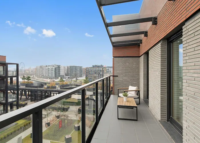 Nadmotlawie Estate Gym, Sauna & Parking By Downtown 4* Gdańsk