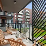 Apartahotel Nadmotlawie Estate Gym, Sauna & Parking By Downtown Gdansk