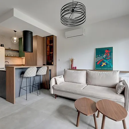 Nadmotlawie Estate Gym, Sauna & Parking By Downtown Appartement