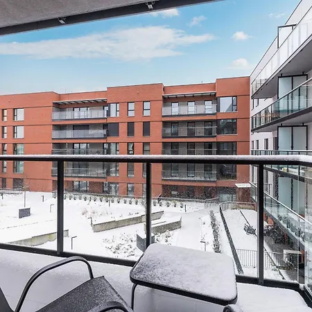 Nadmotlawie Estate Gym, Sauna & Parking By Downtown Appartement